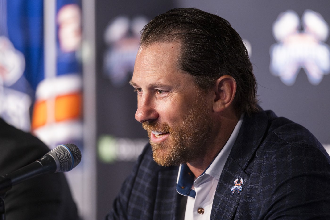 AHL's Hamilton Hammers introduce Jay McKee as head coach, unveil jerseys | iNFOnews.ca AHL's Hamilton Hammers introduce Jay McKee as head coach, unveil jerseys | iNFOnews.ca