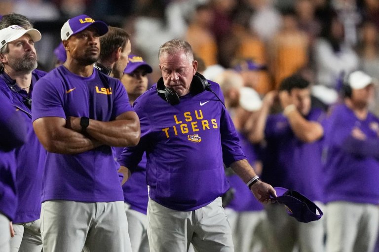LSU fires coach Brian Kelly in the 4th season of his 10-year, $100 million deal, AP source says | iNFOnews.ca LSU fires coach Brian Kelly in the 4th season of his 10-year, $100 million deal, AP source says | iNFOnews.ca