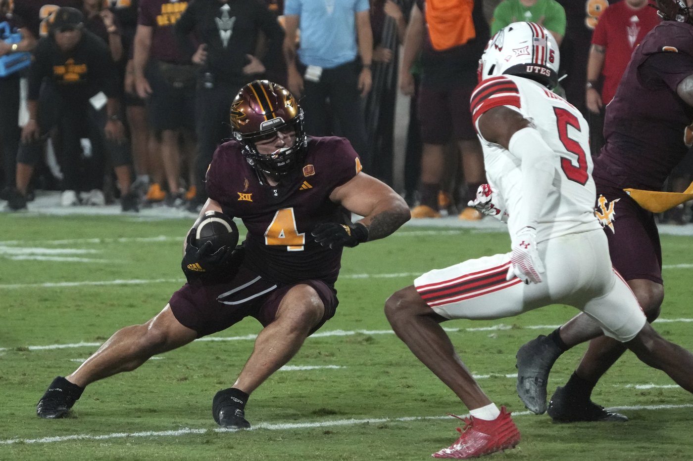 Arizona State's Cam Skattebo turns initiating contact into an art form | iNFOnews.ca