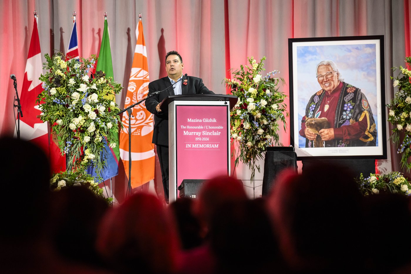 'I was called;' Murray Sinclair's life and legacy honoured at emotional memorial | iNFOnews.ca