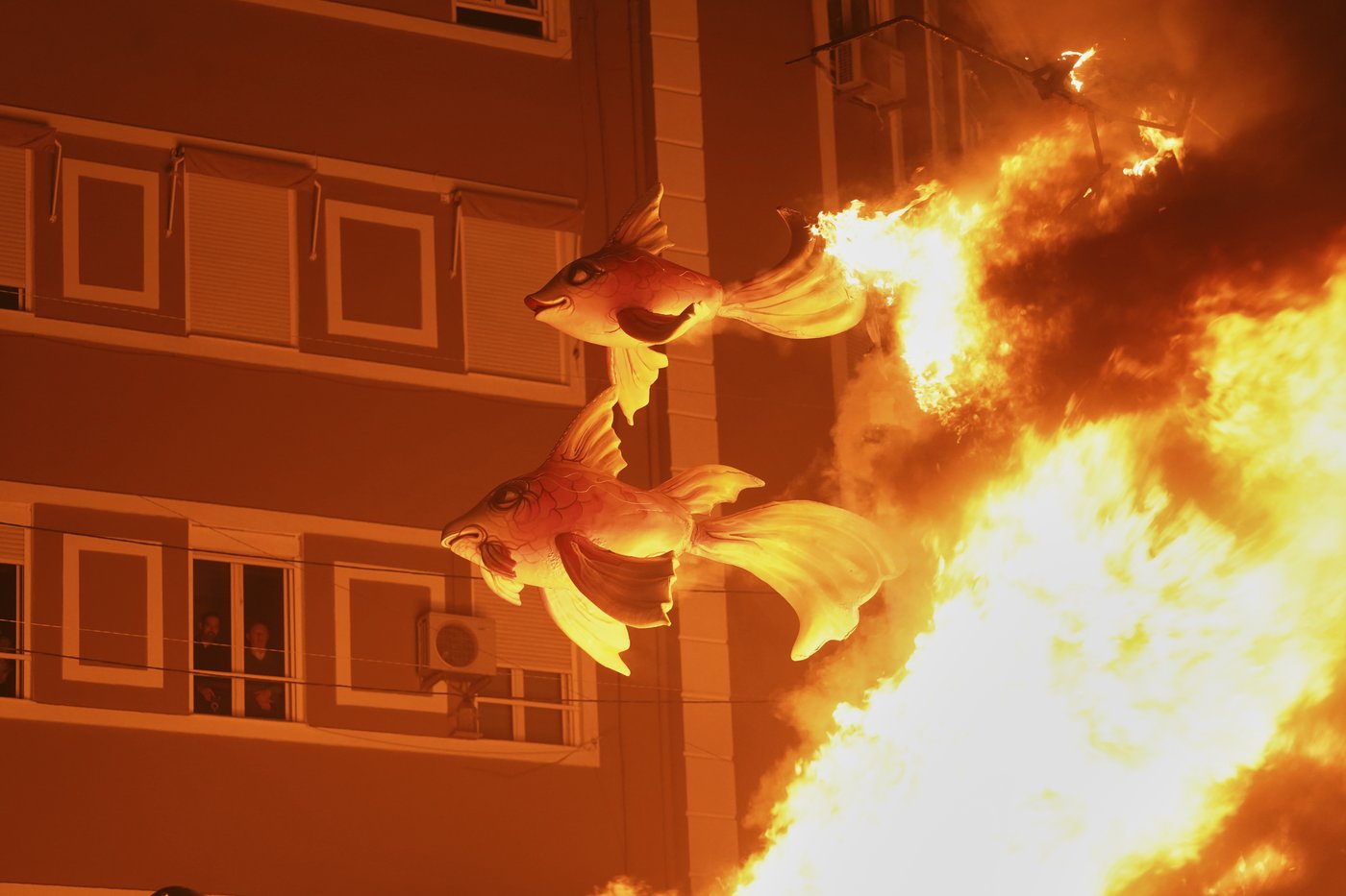 Valencia seeks catharsis in traditional burning of sculptures months after deadly floods | iNFOnews.ca