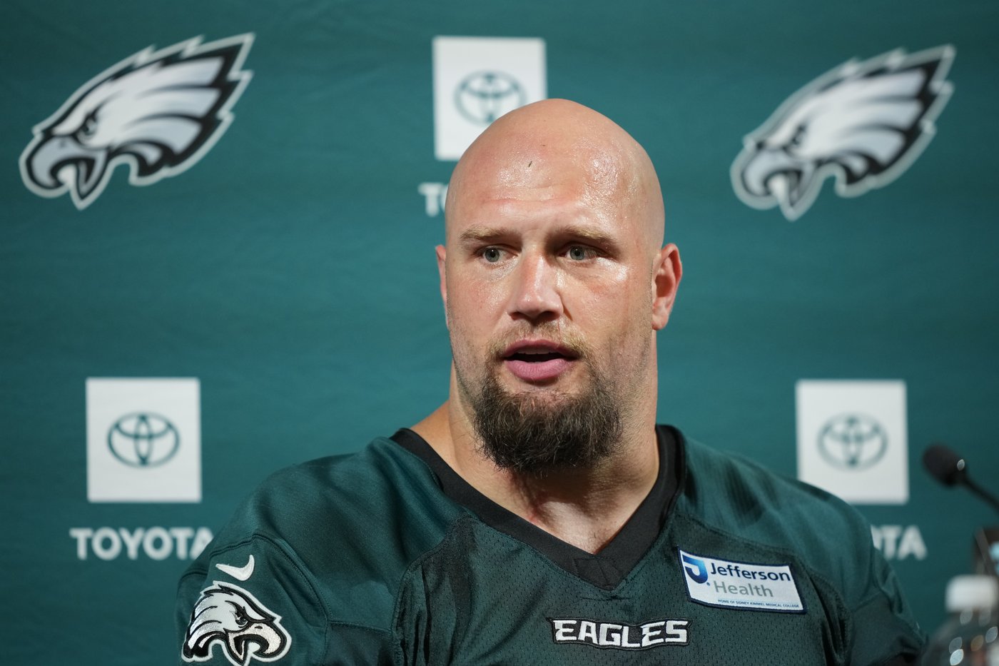 Eagles All-Pro offensive lineman Lane Johnson says his 14th season will 'probably' be his last | iNFOnews.ca Eagles All-Pro offensive lineman Lane Johnson says his 14th season will 'probably' be his last | iNFOnews.ca