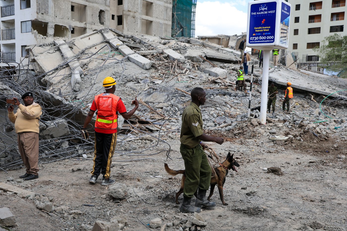 A tall building under construction collapses in Nairobi, with 4 believed to be trapped | iNFOnews.ca