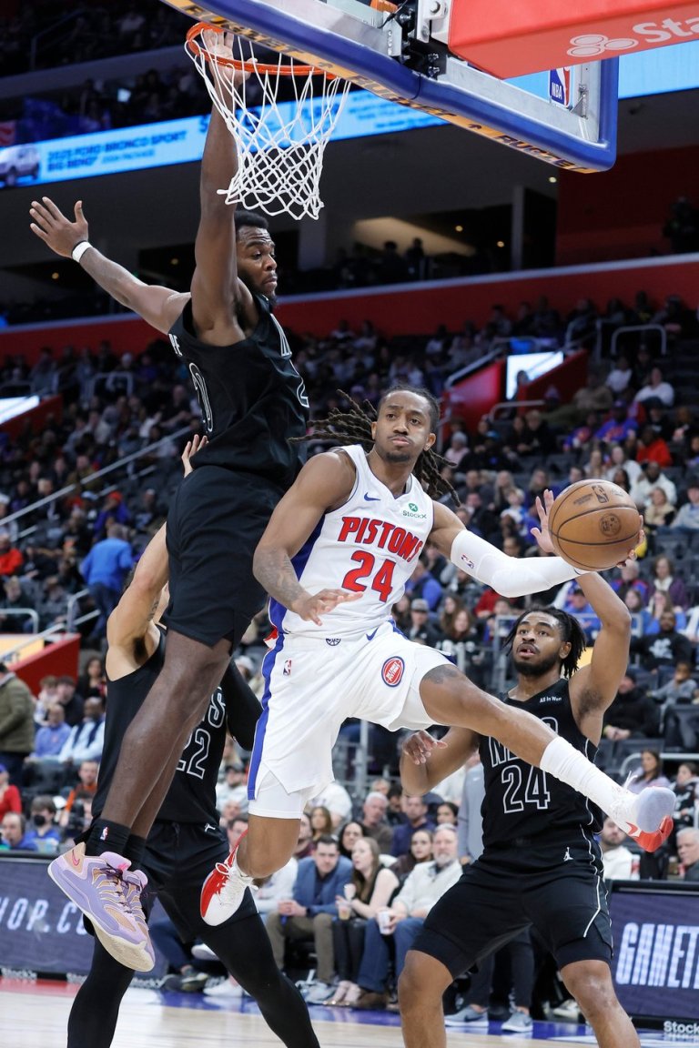 Pistons hand Nets 130-77 loss in most lopsided win in team history | iNFOnews.ca