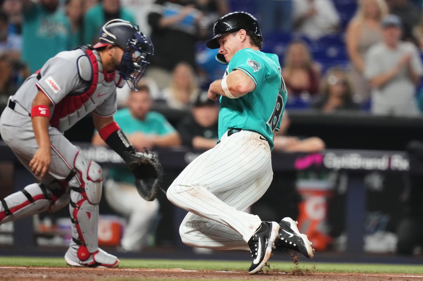Edwards hits go-ahead single to lift Marlins to win over Nationals and series sweep | iNFOnews.ca Edwards hits go-ahead single to lift Marlins to win over Nationals and series sweep | iNFOnews.ca