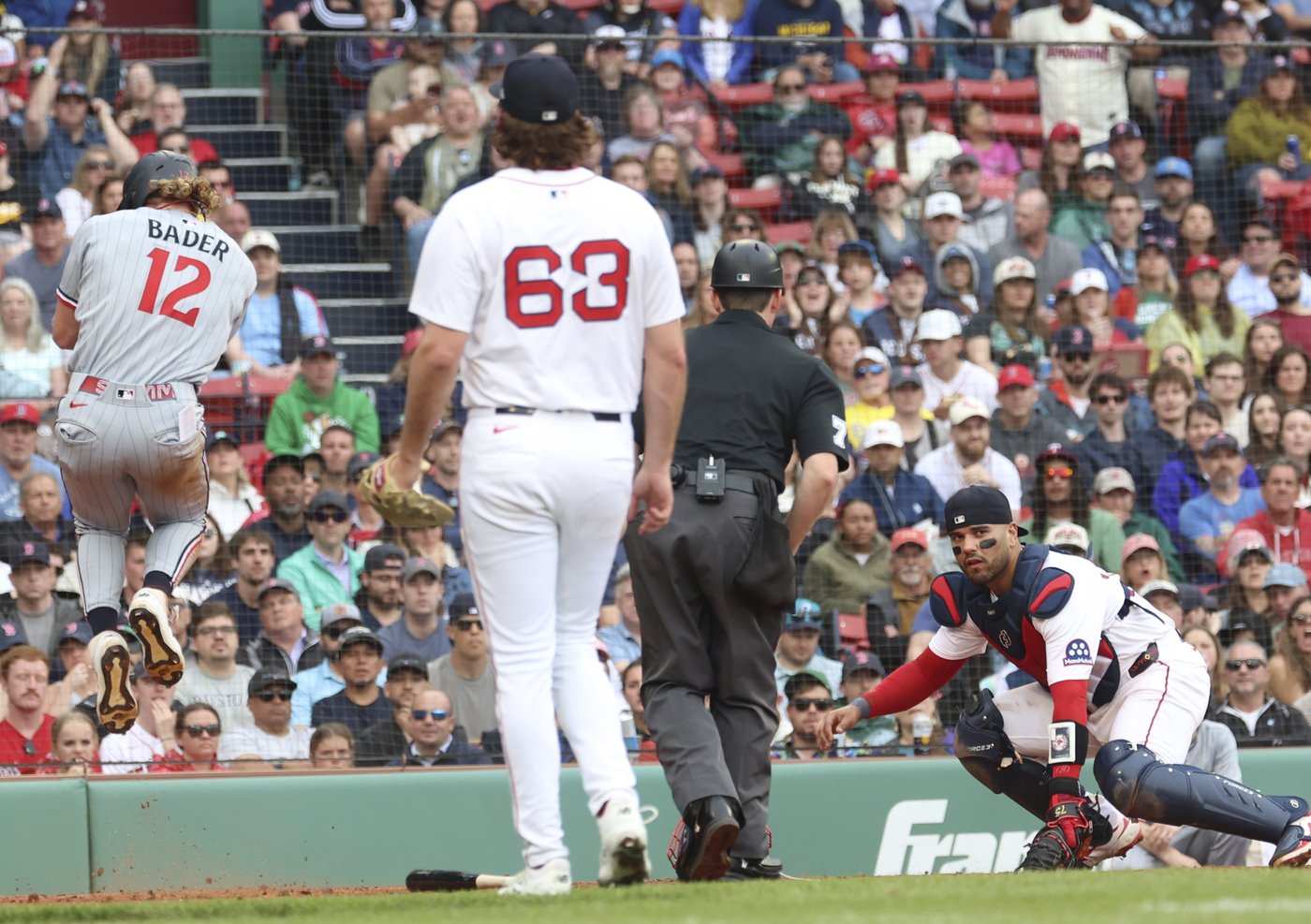 Twins rally for 2nd straight road win behind Harrison Bader's tiebreaking double; beat Red Sox 5-4 | iNFOnews.ca