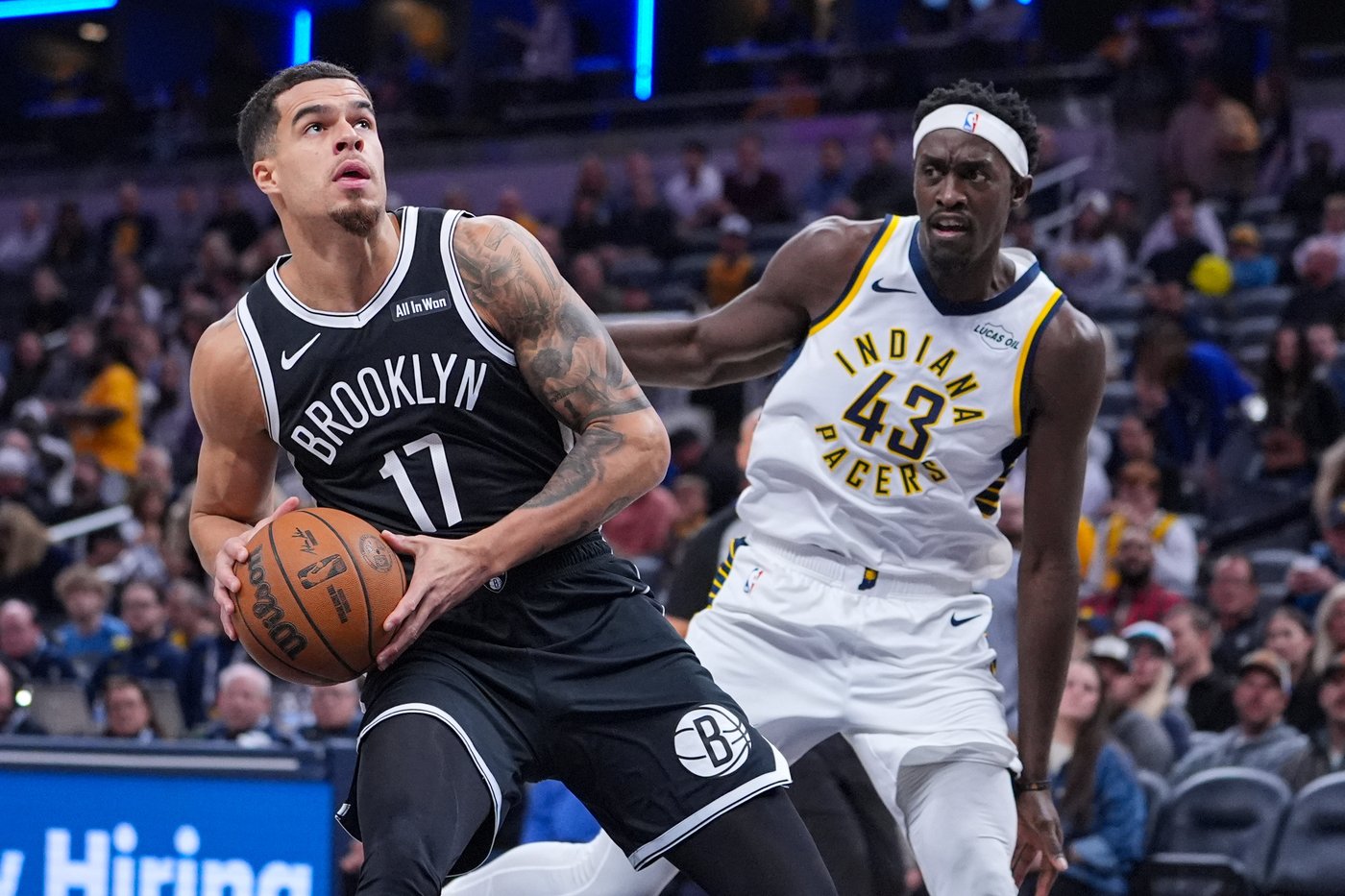 Porter scores 32 as Nets beat Pacers 112-103 for 1st win | iNFOnews.ca