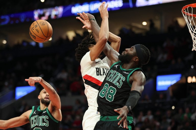 Sharpe scores 26 as Blazers beat Celtics 114-108 | iNFOnews.ca