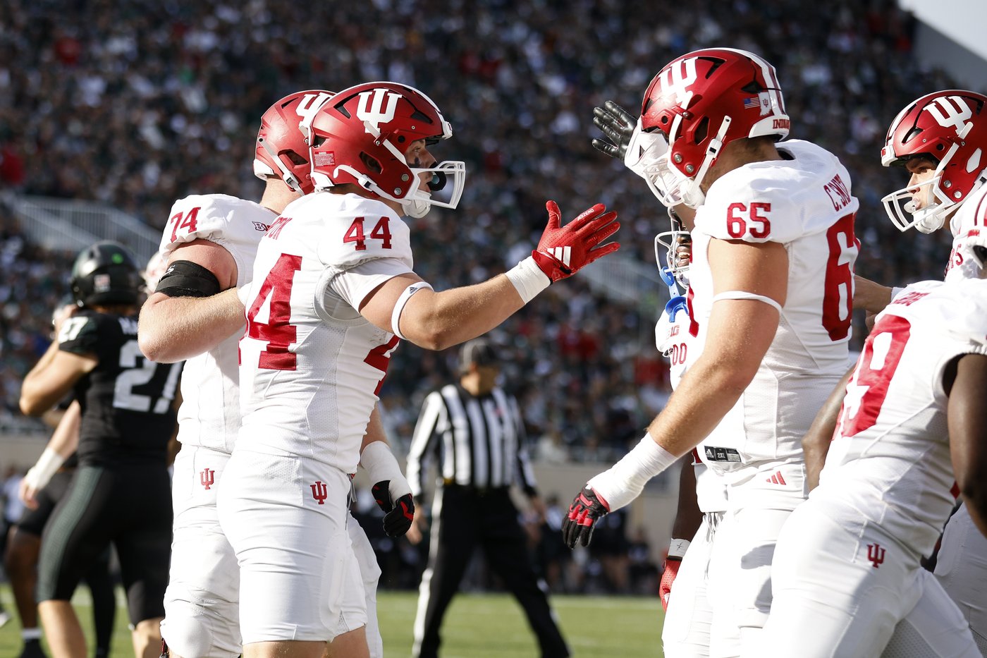 Rourke throws 4 TDs, No. 13 Hoosiers beat Spartans 47-10 for first 9-0 start in program history | iNFOnews.ca Rourke throws 4 TDs, No. 13 Hoosiers beat Spartans 47-10 for first 9-0 start in program history | iNFOnews.ca