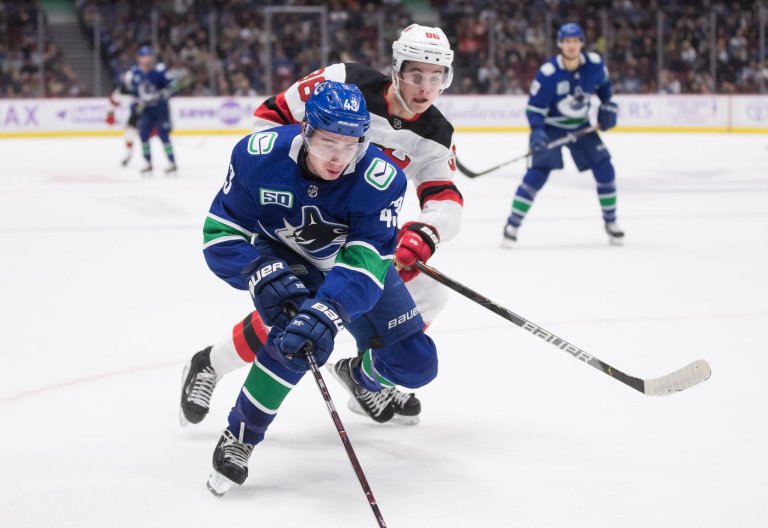 Quinn Hughes on brother Jack's desire to play together one day: 'Him being authentic' | iNFOnews.ca