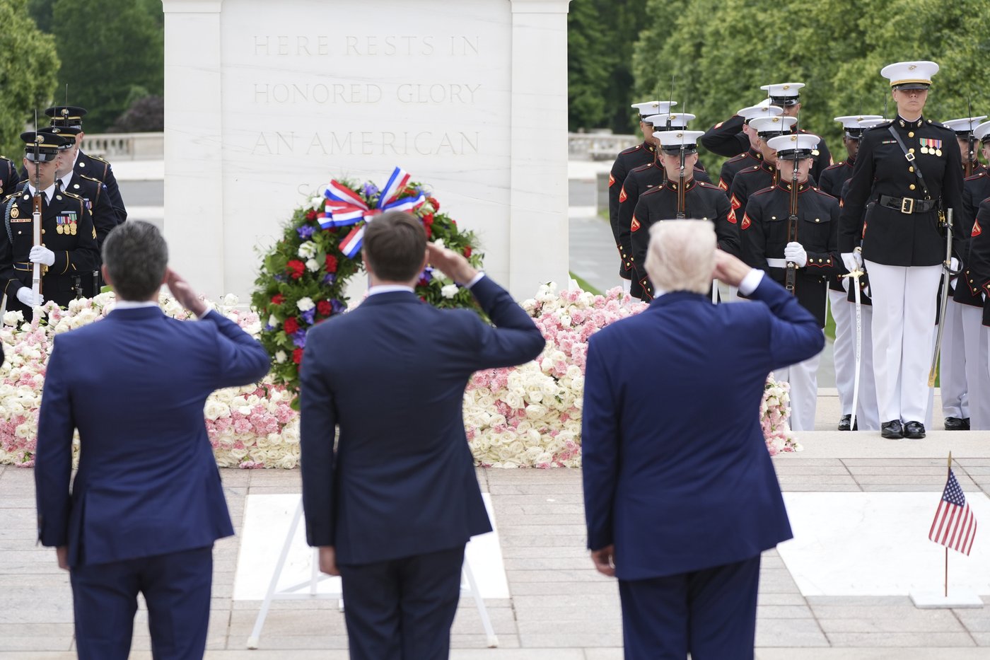 Trump honors fallen soldiers on Memorial Day, while attacking Biden and judges | iNFOnews.ca