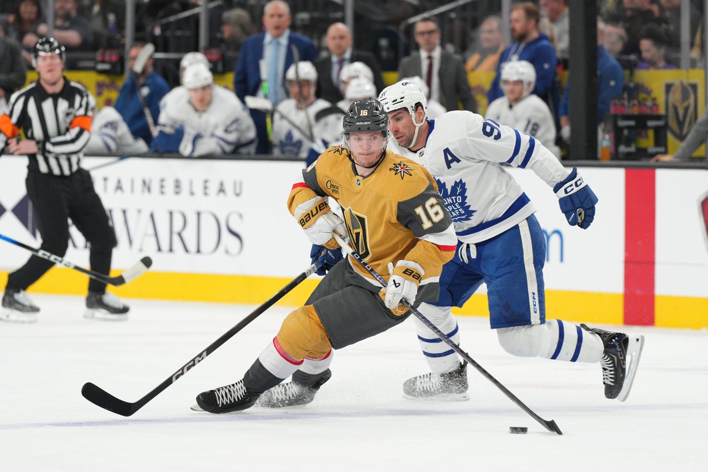 Eichel scores in OT as Golden Knights rally to beat Maple Leafs 6-5 | iNFOnews.ca