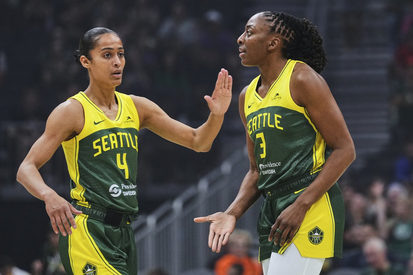 Nneka Ogwumike moves into 6th place on WNBA's all-time scoring list as Storm beat Valkyries 67-58 | iNFOnews.ca Nneka Ogwumike moves into 6th place on WNBA's all-time scoring list as Storm beat Valkyries 67-58 | iNFOnews.ca