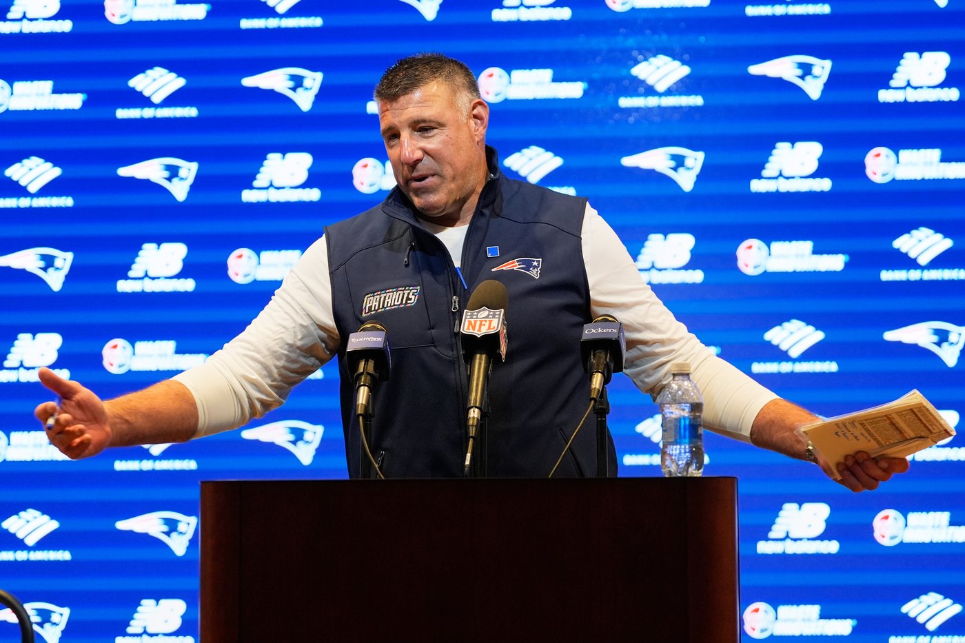 Patriots dealing with more injuries on their banged-up offensive line entering a short week | iNFOnews.ca