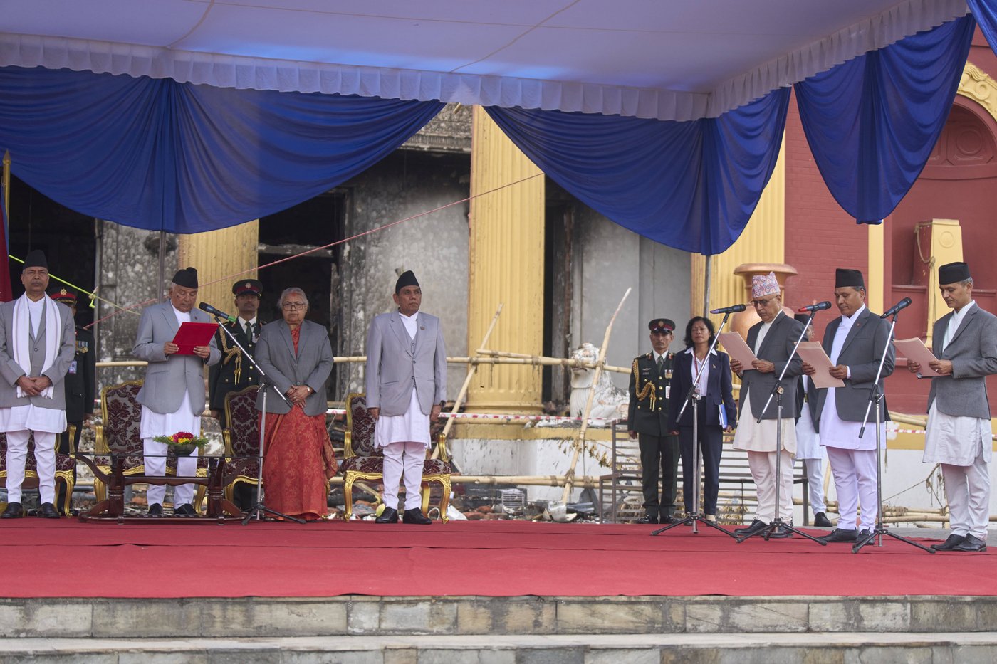 Nepal's PM appoints 3 new ministers as interim government prepares to hold fresh elections in March | iNFOnews.ca Nepal's PM appoints 3 new ministers as interim government prepares to hold fresh elections in March | iNFOnews.ca