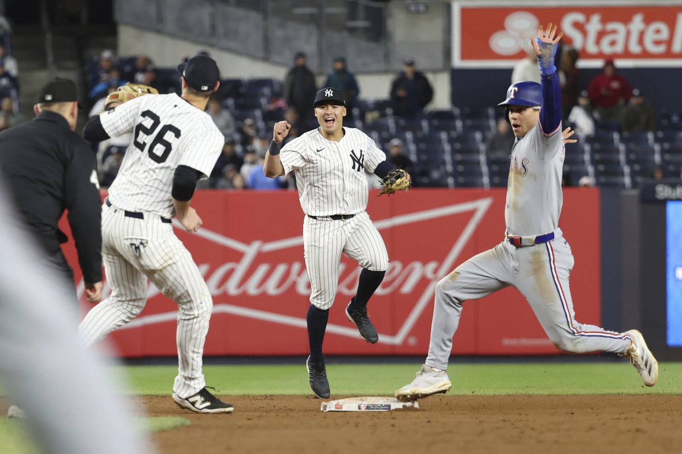 Domínguez HR gives Yankees 4-3, walk-off win over Rangers, spoils deGrom's return to NYC | iNFOnews.ca