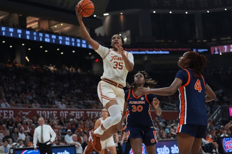 Kyla Oldacre's career-best 23 points help No. 2 Texas rout Auburn 97-36 | iNFOnews.ca