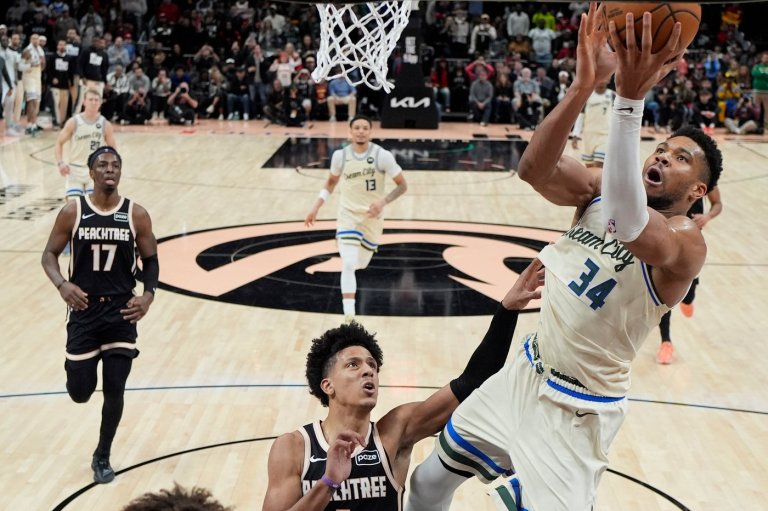 Antetokounmpo and the Bucks hold off Atlanta 112-110 to snap a three-game skid | iNFOnews.ca