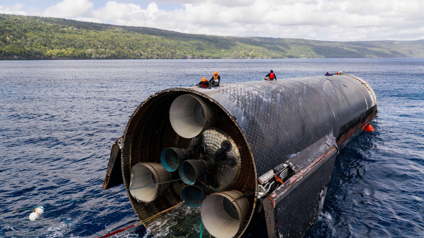 SpaceX recovers Starship from the Indian Ocean a month after launch and is shipping it back to Texas | iNFOnews.ca SpaceX recovers Starship from the Indian Ocean a month after launch and is shipping it back to Texas | iNFOnews.ca