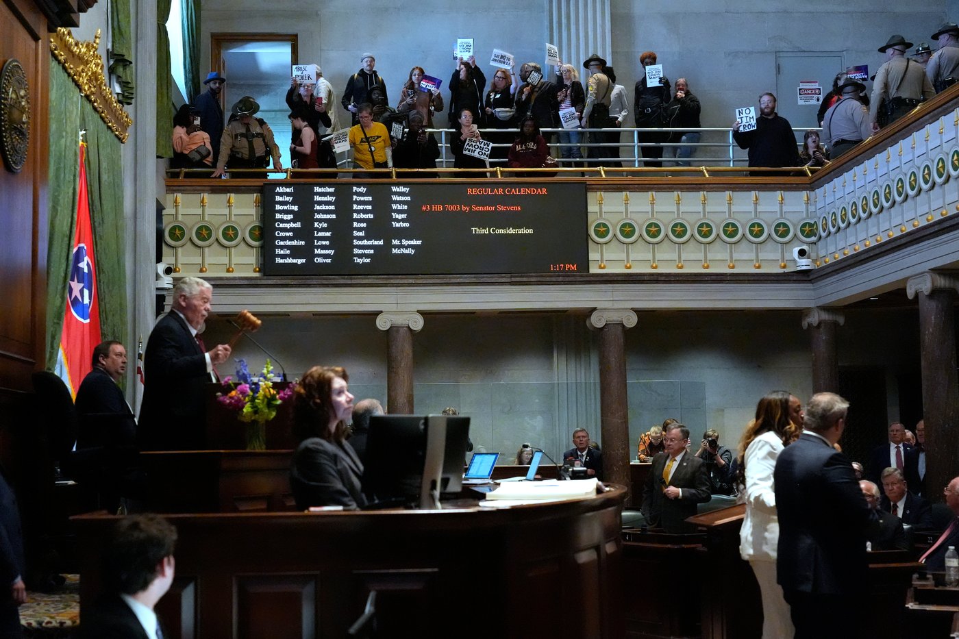 Demonstrators rally in Tennessee and Alabama against redistricting efforts, in photos | iNFOnews.ca
