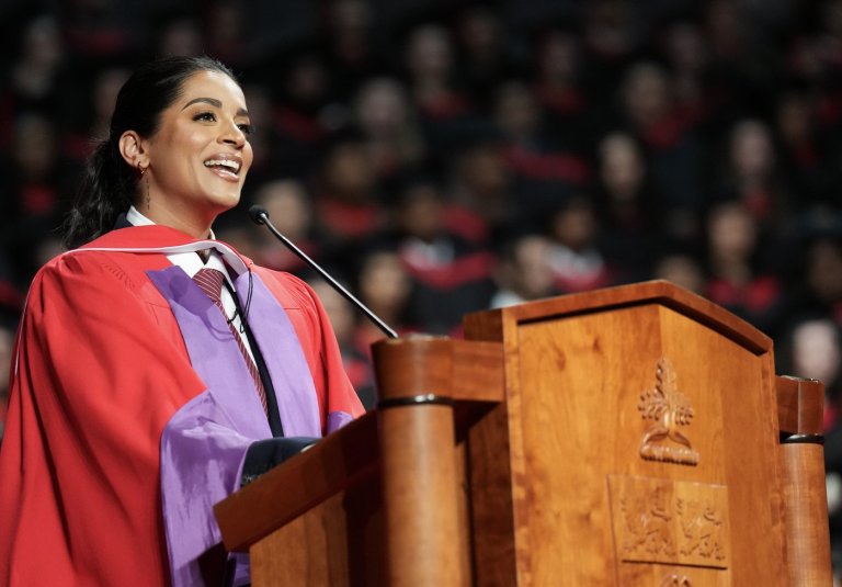 Lilly Singh is ready to embrace a new identity, or at least email signature, after honorary doctorate | iNFOnews.ca