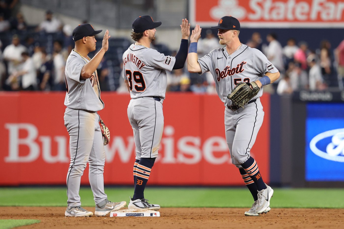 Casey Mize matches career high with 10 strikeouts as Tigers beat sloppy Yankees 7-3 | iNFOnews.ca