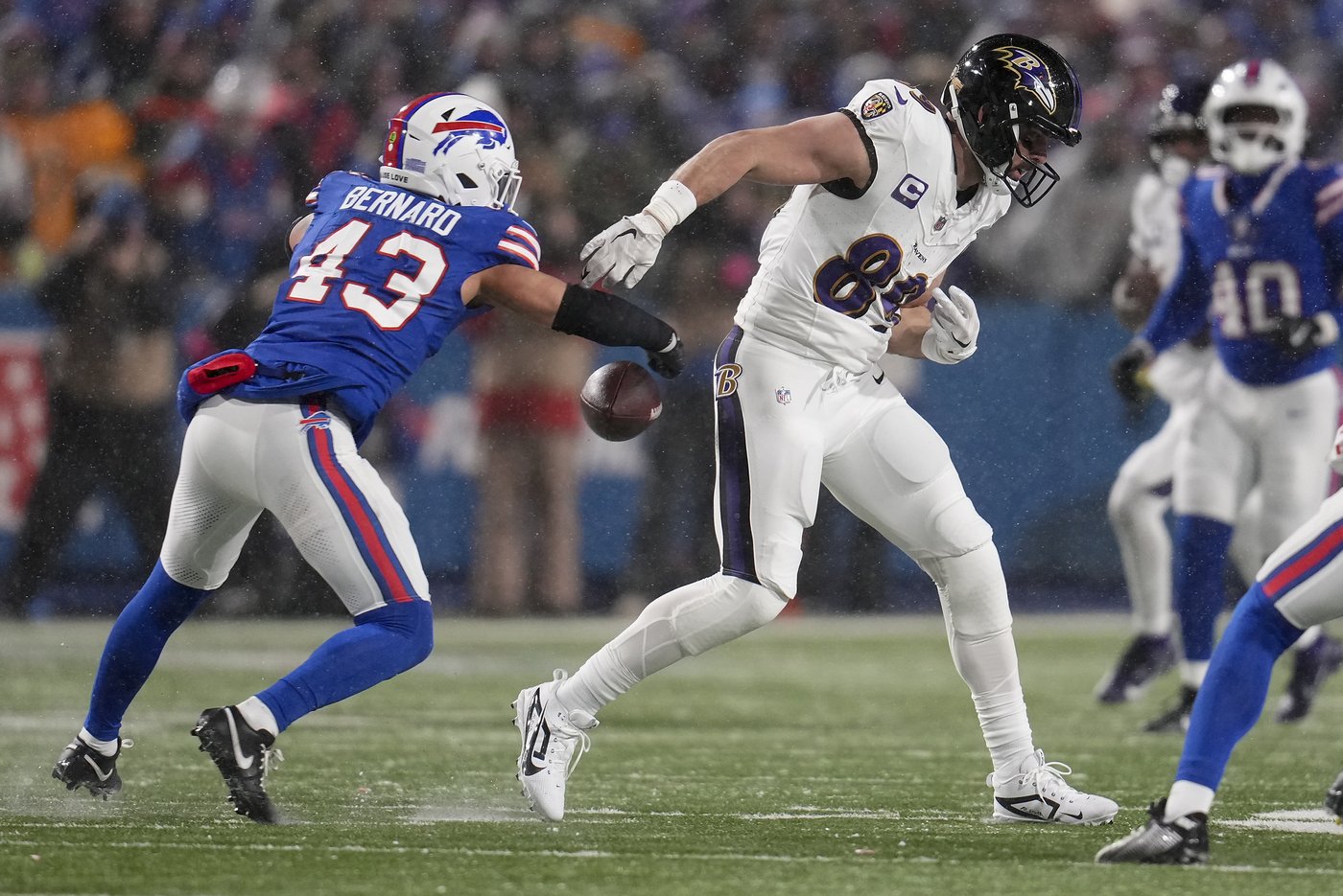 Ravens' Mark Andrews 'absolutely gutted' by his performance in playoff loss to Bills | iNFOnews.ca