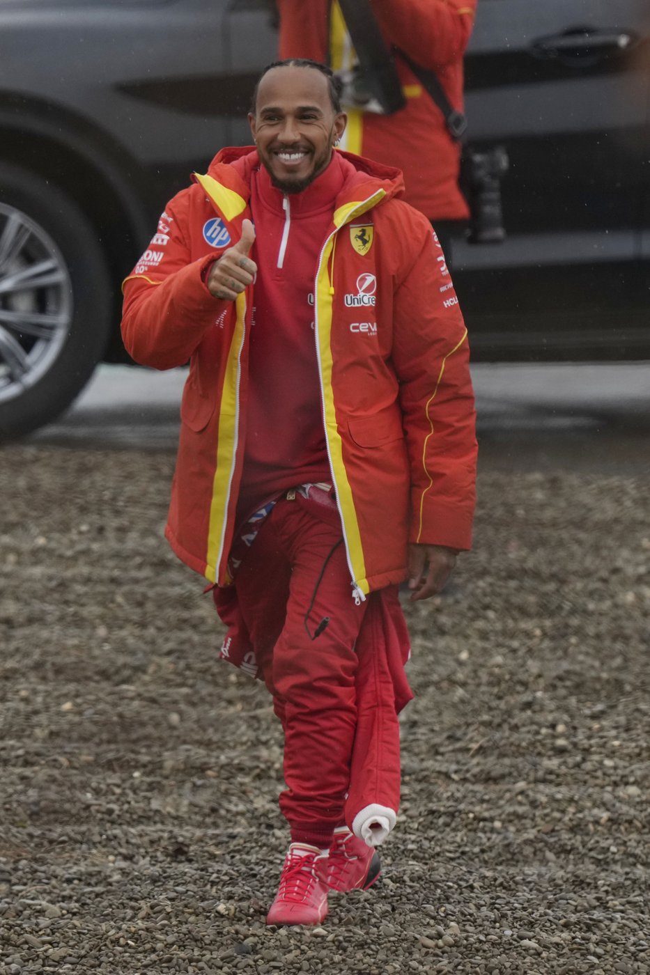 Lewis Hamilton says driving a Ferrari F1 car for first time was 'exciting and special' | iNFOnews.ca