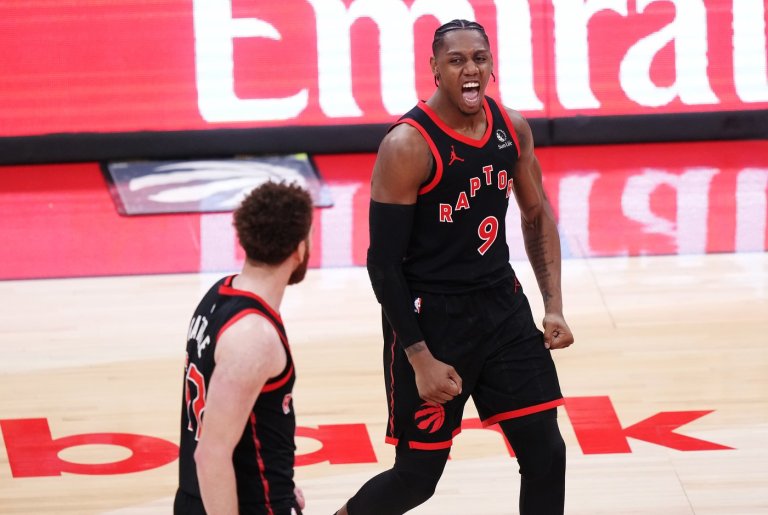 Scottie Barnes's double-double carries Raptors to 126-104 rout of Cavaliers in Game 3 | iNFOnews.ca