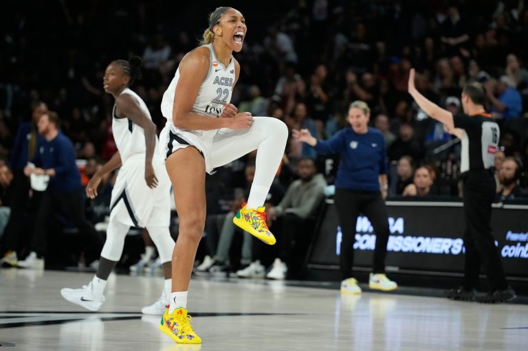 A'ja Wilson leads the Aces past the Lynx 100-97 for West lead in Commissioner's Cup | iNFOnews.ca