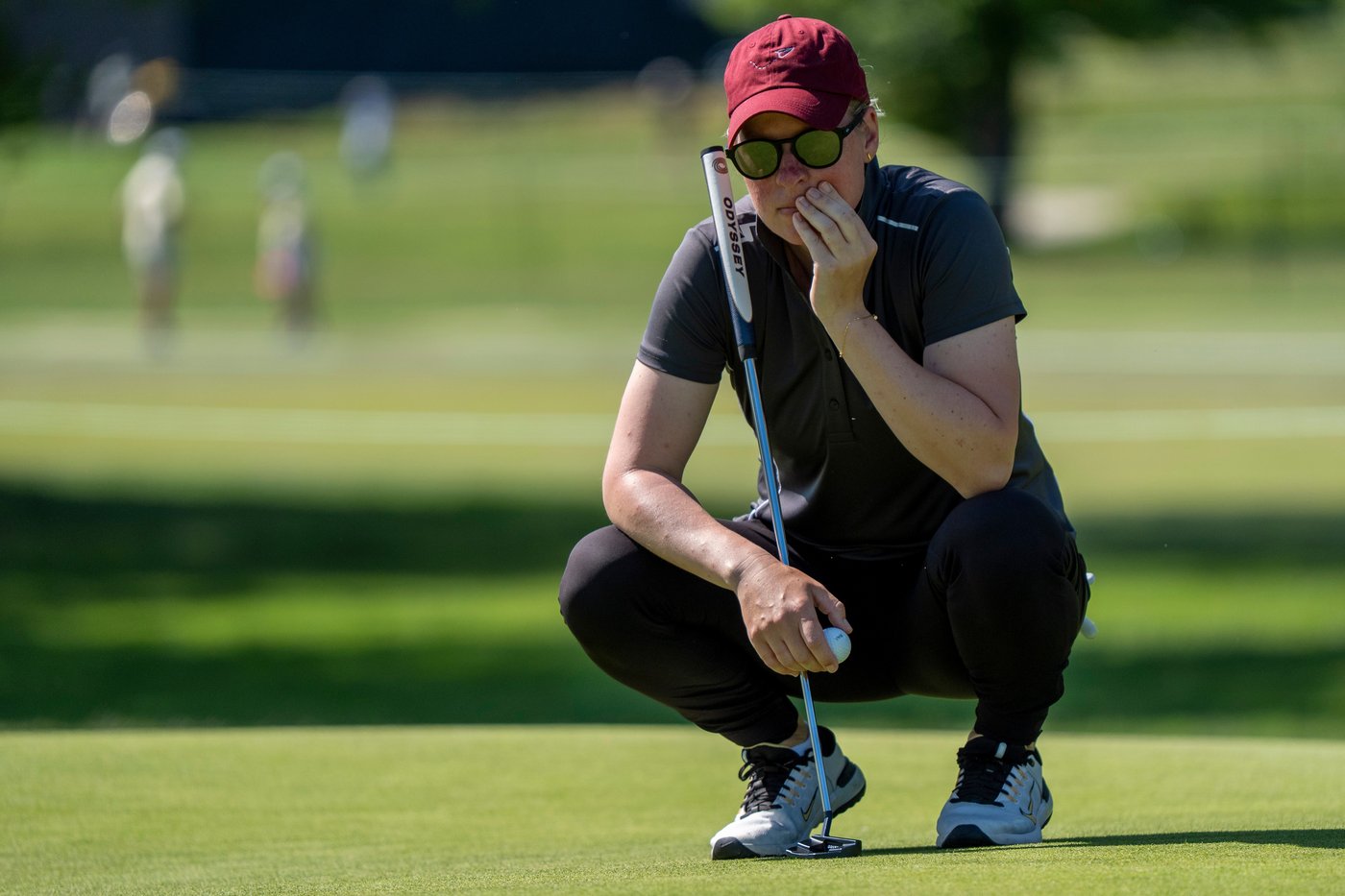 Laetitia Beck has career-low 63 and leads new mom Estrup by 1 shot at ShopRite LPGA | iNFOnews.ca
