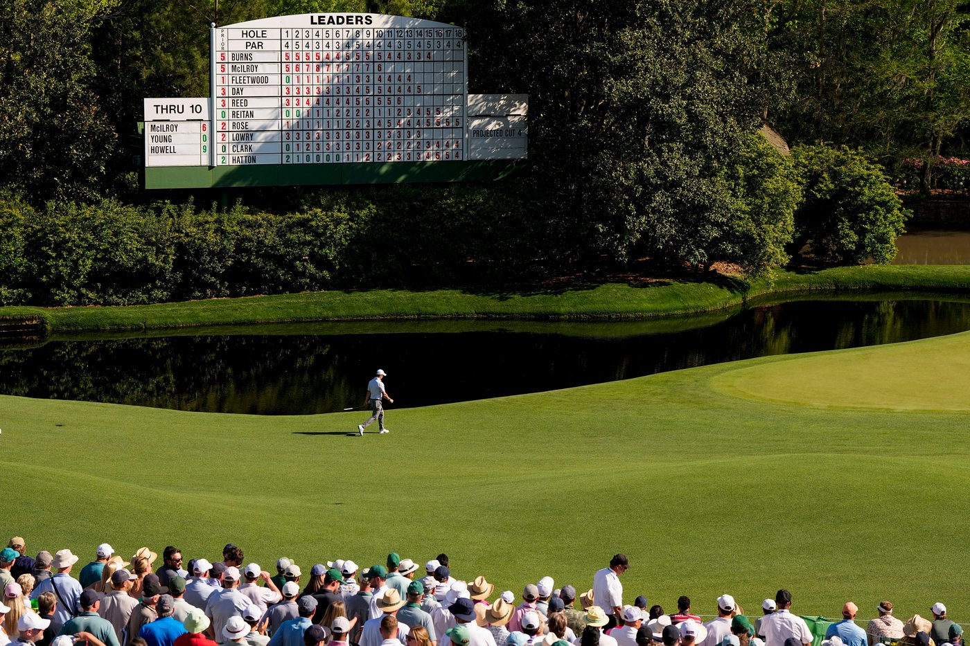Rory McIlroy pulls away with birdie binge and sets Masters record with 6-shot lead at halfway mark | iNFOnews.ca