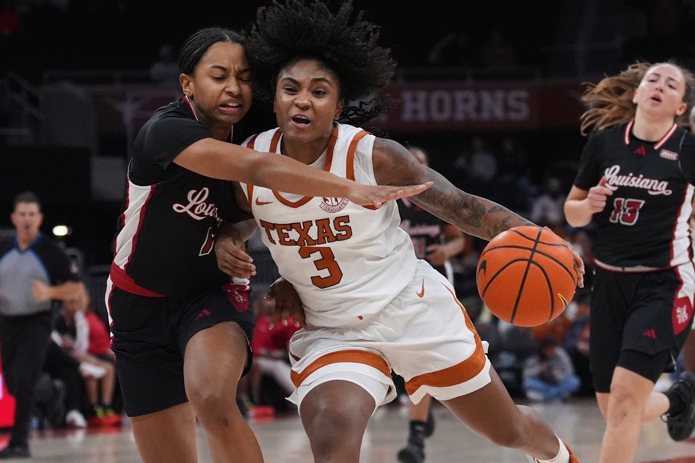 Kyla Oldacre's 19 points, 7 rebounds leads No. 4 Texas to 100-38 win over Louisiana-Lafayette | iNFOnews.ca Kyla Oldacre's 19 points, 7 rebounds leads No. 4 Texas to 100-38 win over Louisiana-Lafayette | iNFOnews.ca