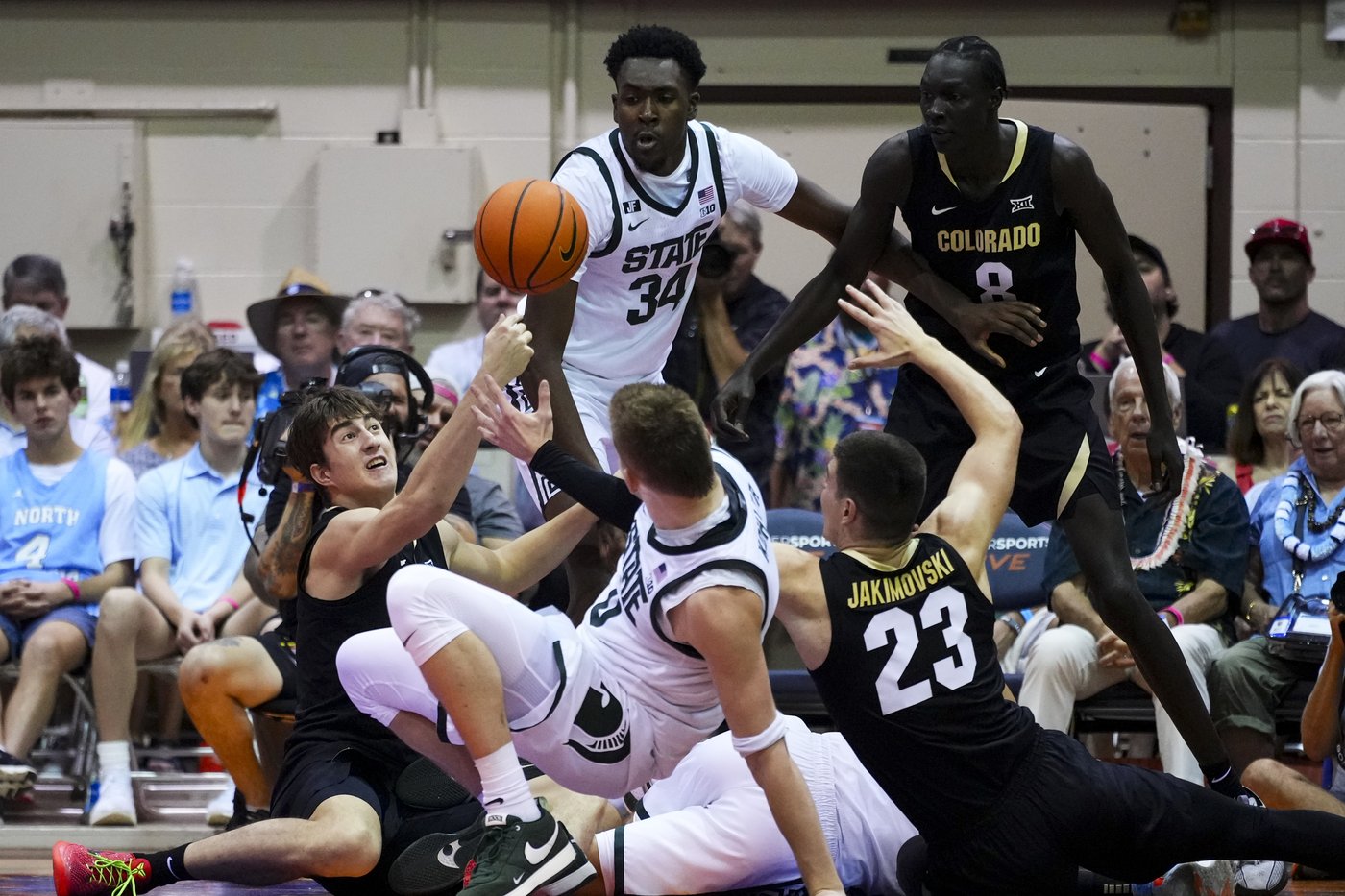 Michigan State gets 40 points from its bench in 72-56 win over Colorado to open Maui Invitational | iNFOnews.ca