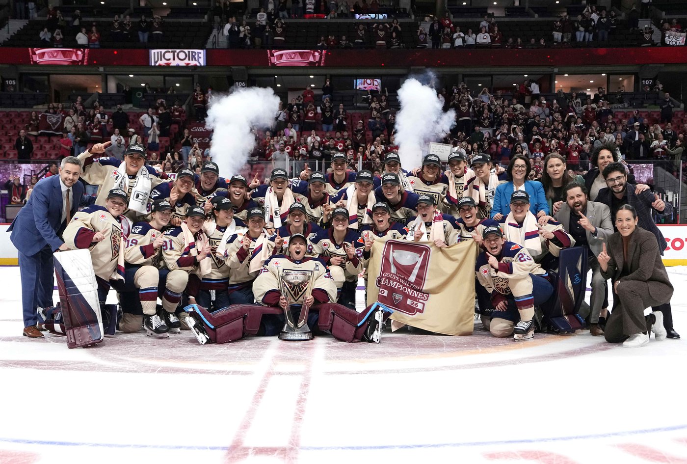 Roque nets two goals to lead Victoire past Charge 4-0 to win PWHL's Walter Cup | iNFOnews.ca Roque nets two goals to lead Victoire past Charge 4-0 to win PWHL's Walter Cup | iNFOnews.ca
