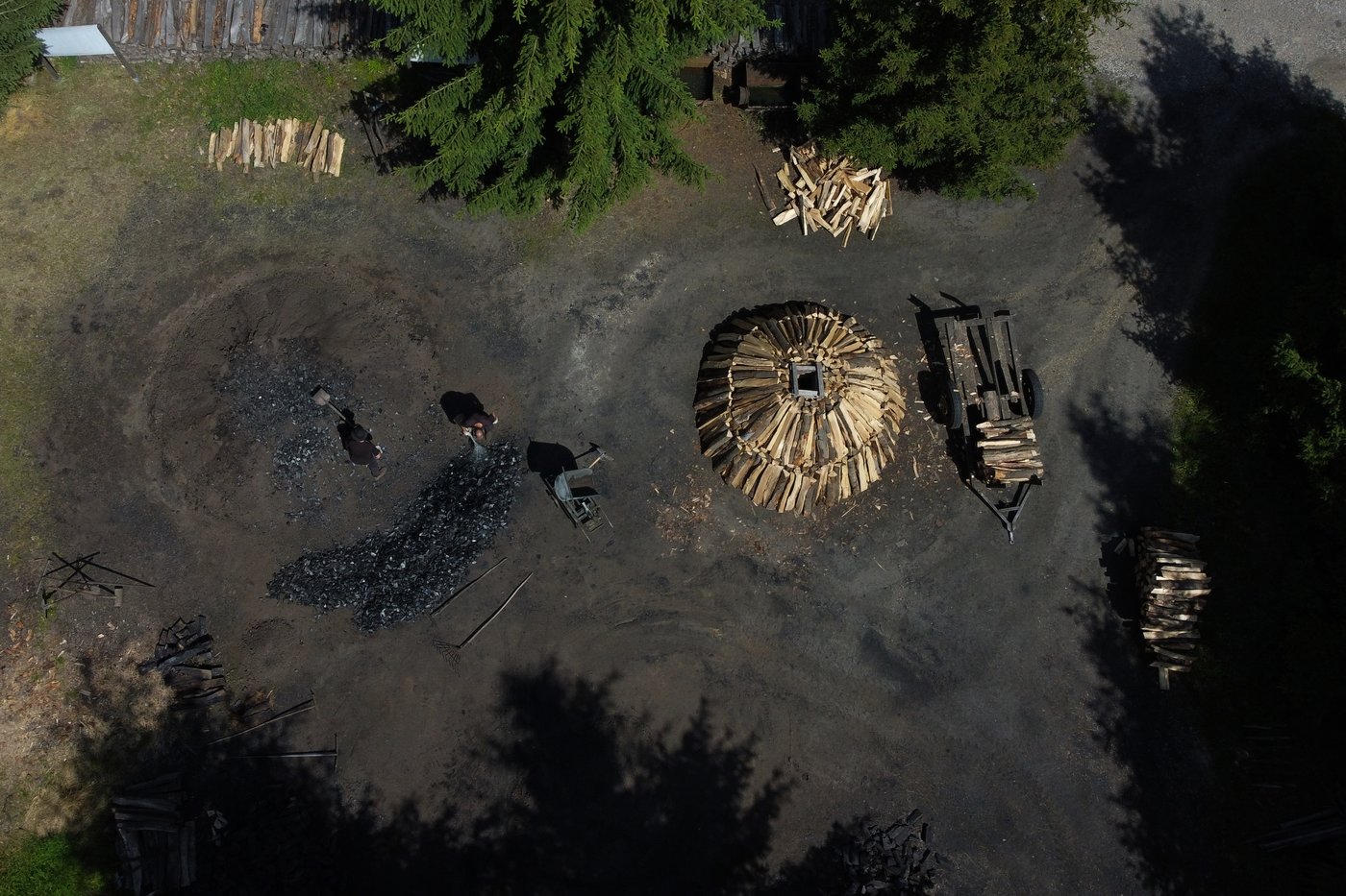 In a German forest, 2 brothers keep the ancient tradition of charcoal burning alive | iNFOnews.ca In a German forest, 2 brothers keep the ancient tradition of charcoal burning alive | iNFOnews.ca