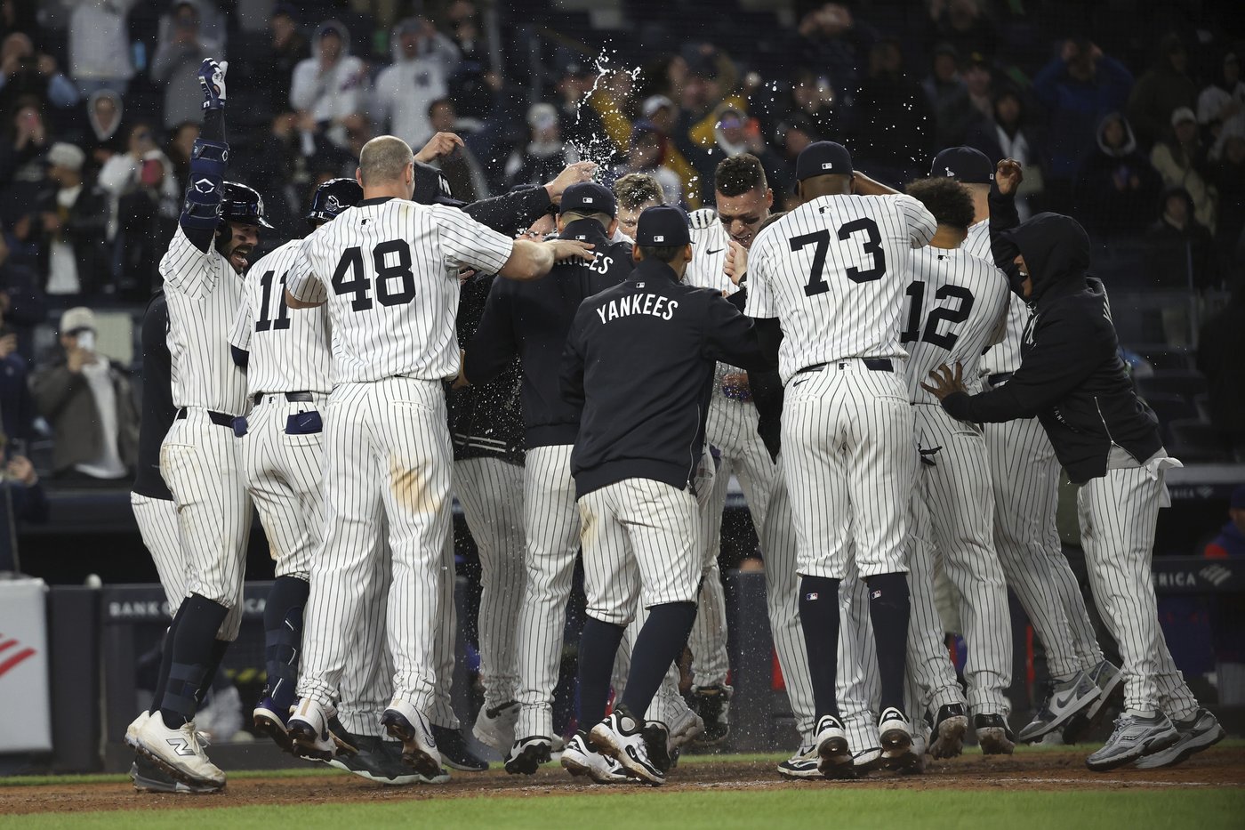 Domínguez HR gives Yankees 4-3, walk-off win over Rangers, spoils deGrom's return to NYC | iNFOnews.ca