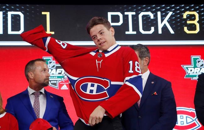 Montreal Canadiens pick forward Jesperi Kotkaniemi third overall at NHL draft | iNFOnews.ca