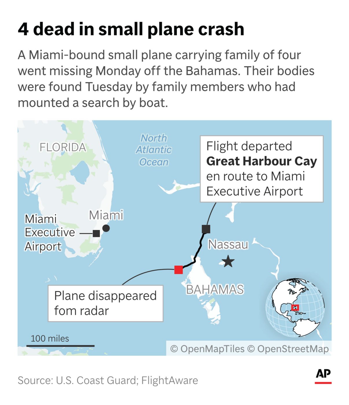 Relative says all 4 family members aboard plane missing off the Bahamas found dead | iNFOnews.ca Relative says all 4 family members aboard plane missing off the Bahamas found dead | iNFOnews.ca