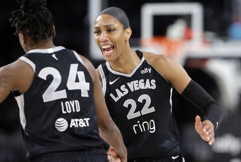 Aces beat Storm 102-77 in playoff opener after winning final 16 regular-season games | iNFOnews.ca