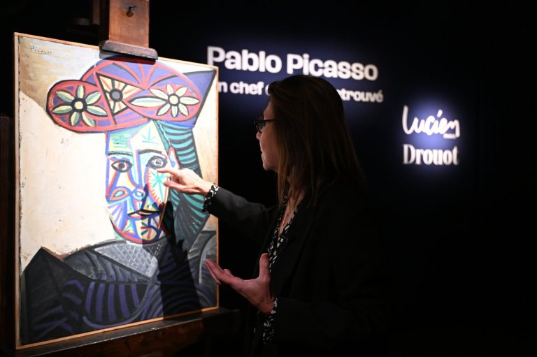 Picasso portrait of muse Dora Maar in vivid hat, long hidden from view, on auction in Paris | iNFOnews.ca