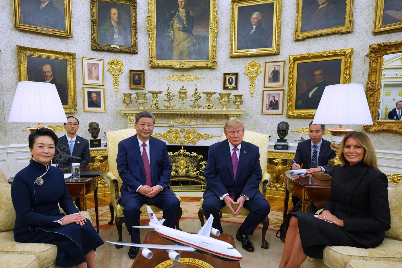 Melania Trump hosts China's first lady for an outing watched for diplomacy and style | iNFOnews.ca