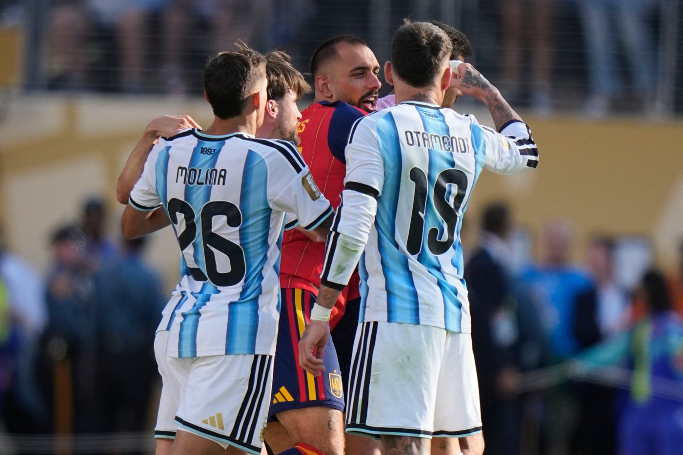 FIFA investigates Argentina players confronting Spain’s on-field World Cup celebrations | iNFOnews.ca