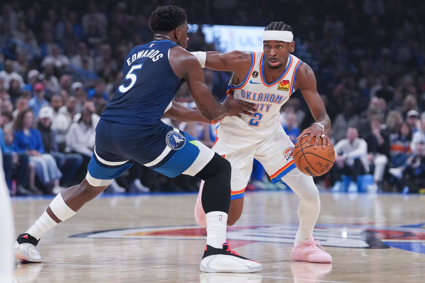 Gilgeous-Alexander keeps record 20-point streak alive as Thunder win 8th straight, beat Timberwolves | iNFOnews.ca