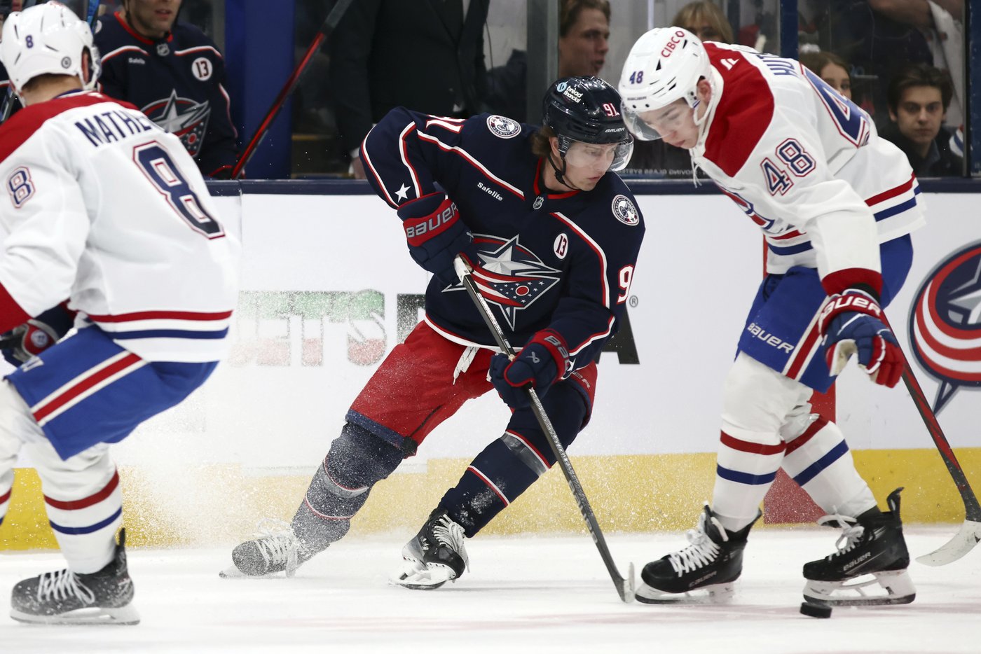 Marchenko’s late goal lifts Blue Jackets past Canadiens 5-4 | iNFOnews.ca