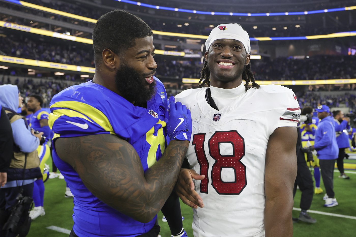 Jared Verse's strong rookie season sees him receive Rams' only Pro Bowl invite | iNFOnews.ca