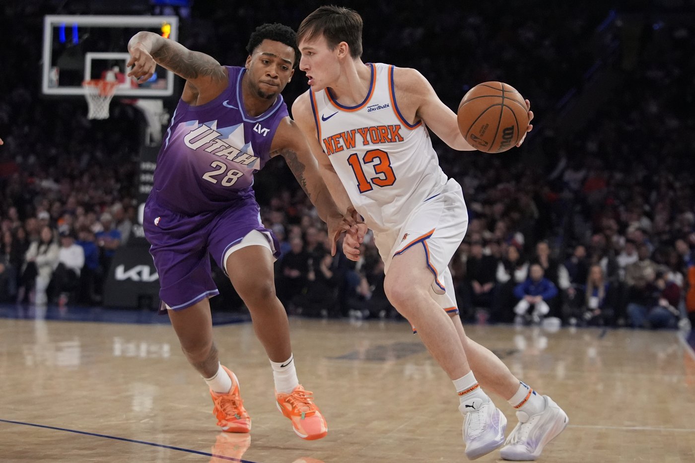 Knicks overcome absence of Brunson and the surprising loss of his backup to beat the Jazz | iNFOnews.ca Knicks overcome absence of Brunson and the surprising loss of his backup to beat the Jazz | iNFOnews.ca