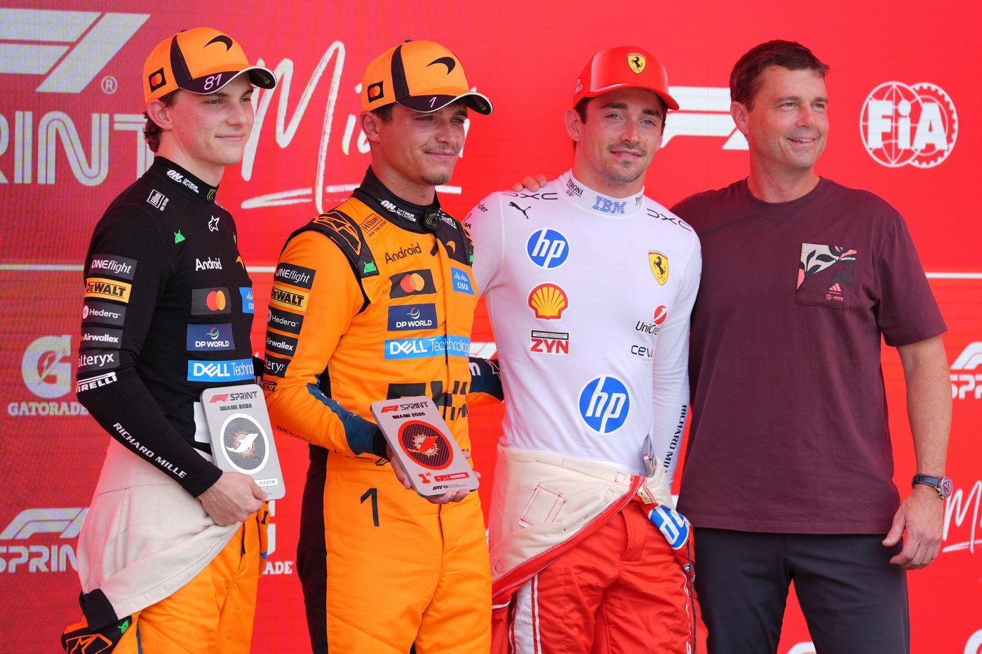 Mercedes' podium streak ends in Miami as McLaren delivers a 1-2 punch | iNFOnews.ca