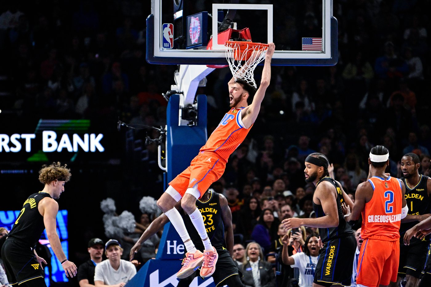 Gilgeous-Alexander's 28 points, Holmgren's perfect shooting lead Thunder in rout of Warriors | iNFOnews.ca Gilgeous-Alexander's 28 points, Holmgren's perfect shooting lead Thunder in rout of Warriors | iNFOnews.ca