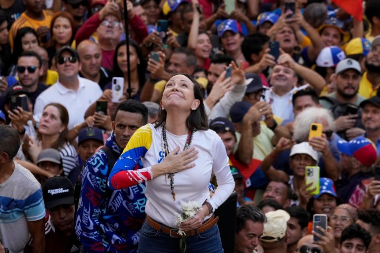 Supporters of Venezuelan opposition leader María Corina Machado march in cities worldwide | iNFOnews.ca